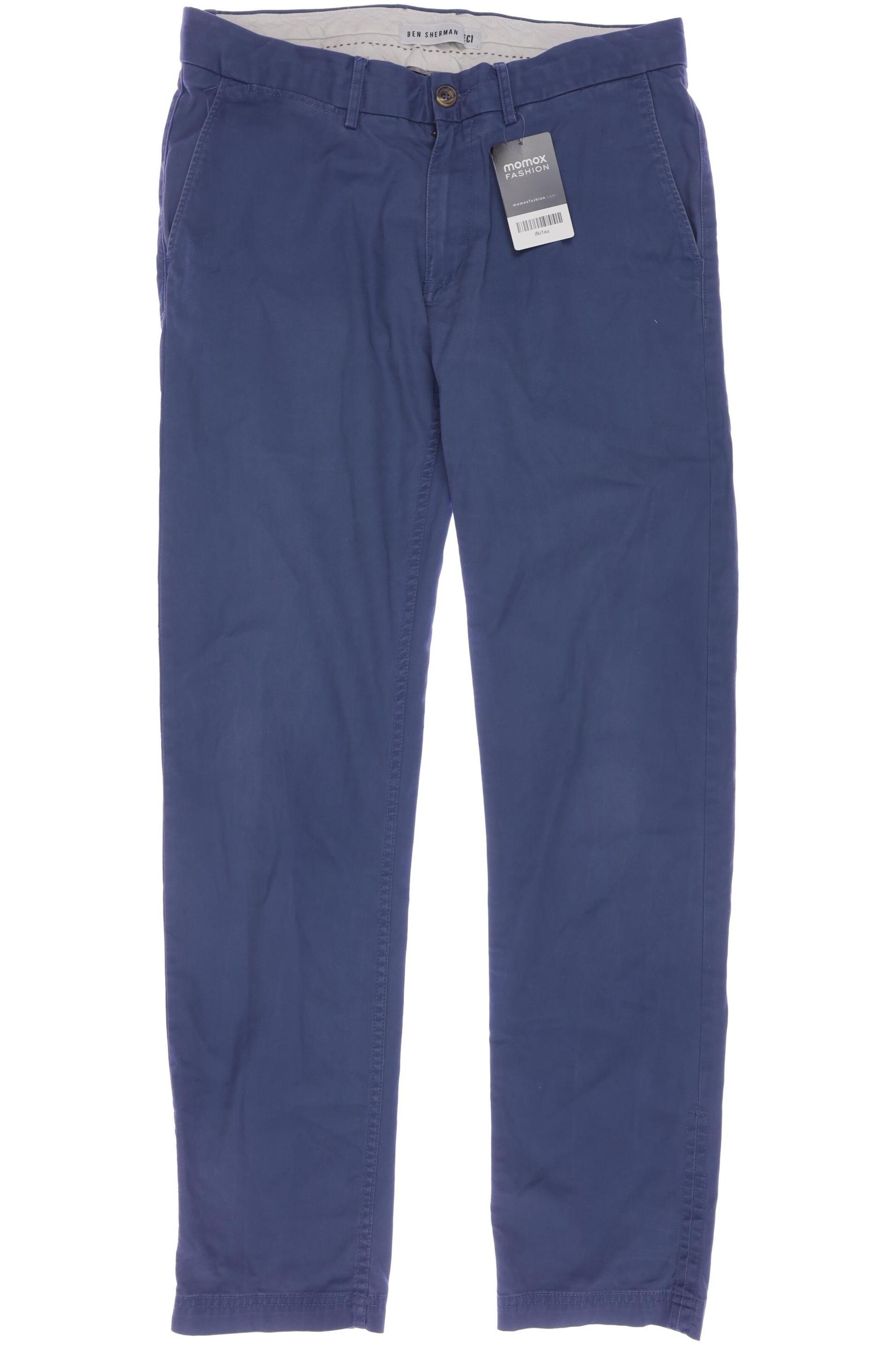 Ben Sherman Stoffhose 32 in Blau: Vorderseite
