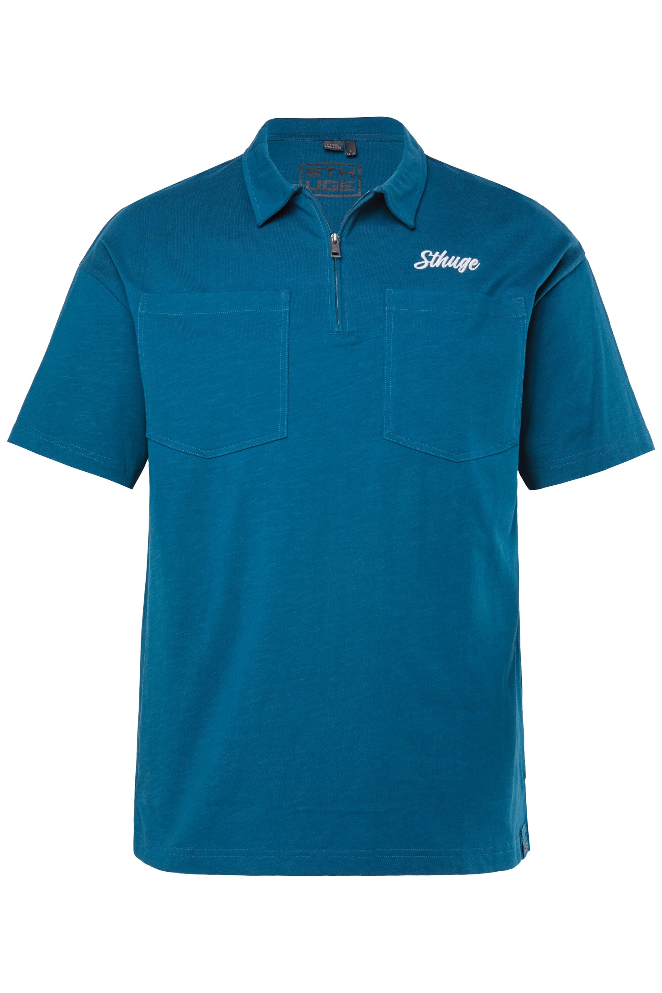 STHUGE Shirt in Blau: Vorderseite
