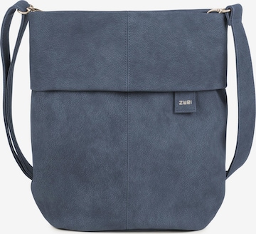 ZWEI - Bolso de hombro 'MADEMOISELLE.M M12' en azul: frente