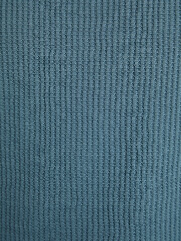 Bershka Normální Kalhoty – modrá