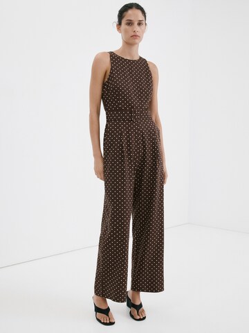 Tuta jumpsuit 'ROMEO' di MANGO in marrone: frontale