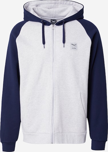 Iriedaily Gornji dio trenirke 'De College 2' u mornarsko plava / siva melange, Pregled proizvoda