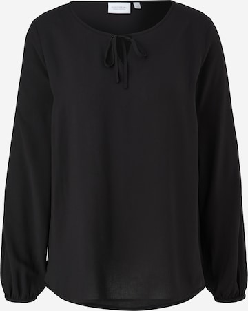 COMMA Blouse in Zwart: voorkant