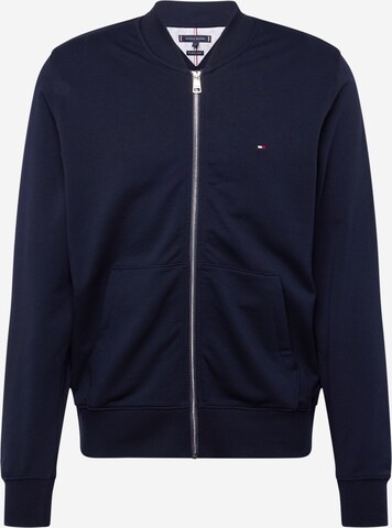 Veste de survêtement TOMMY HILFIGER en bleu : devant