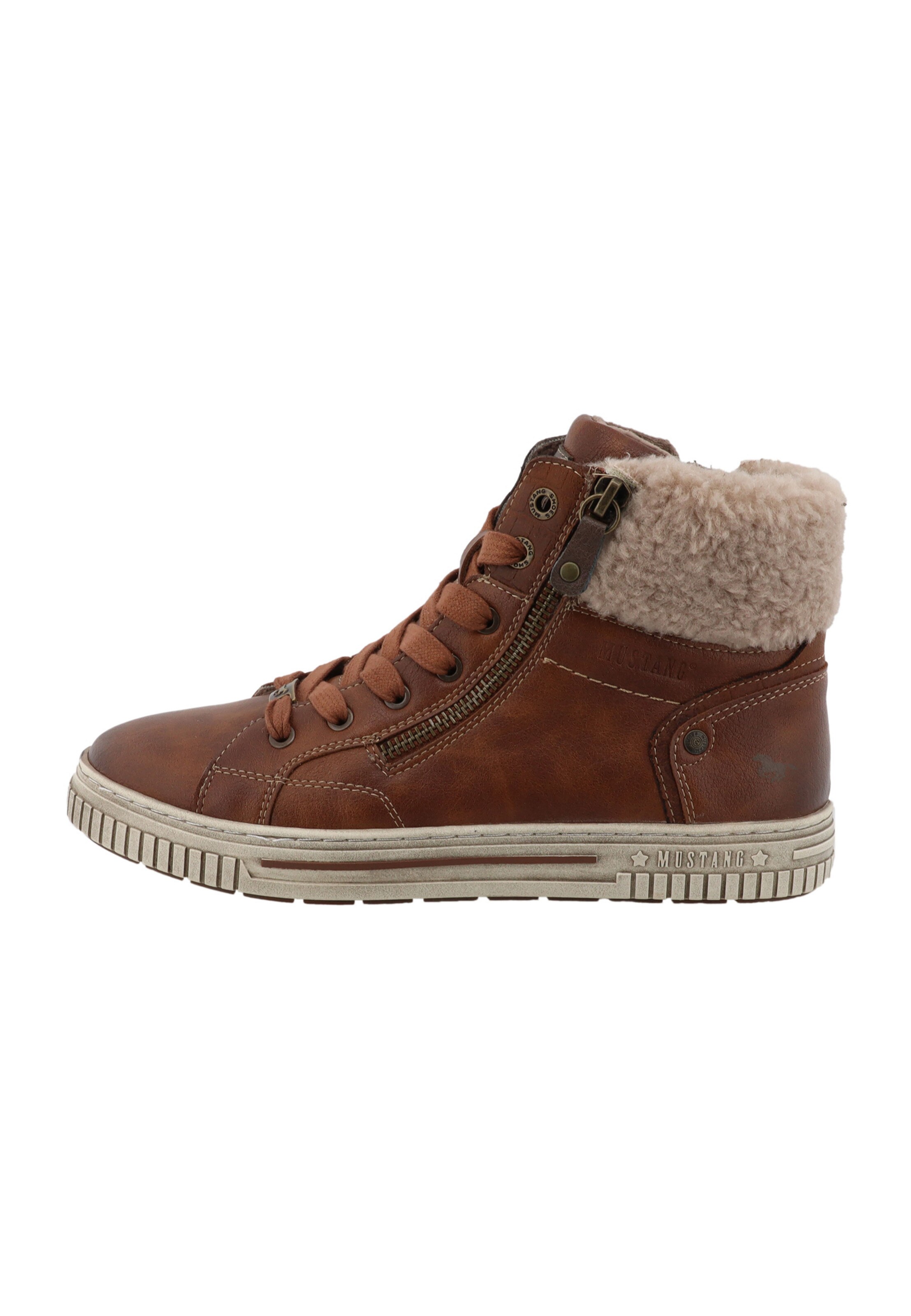 Stivaletto stringato di MUSTANG in marrone