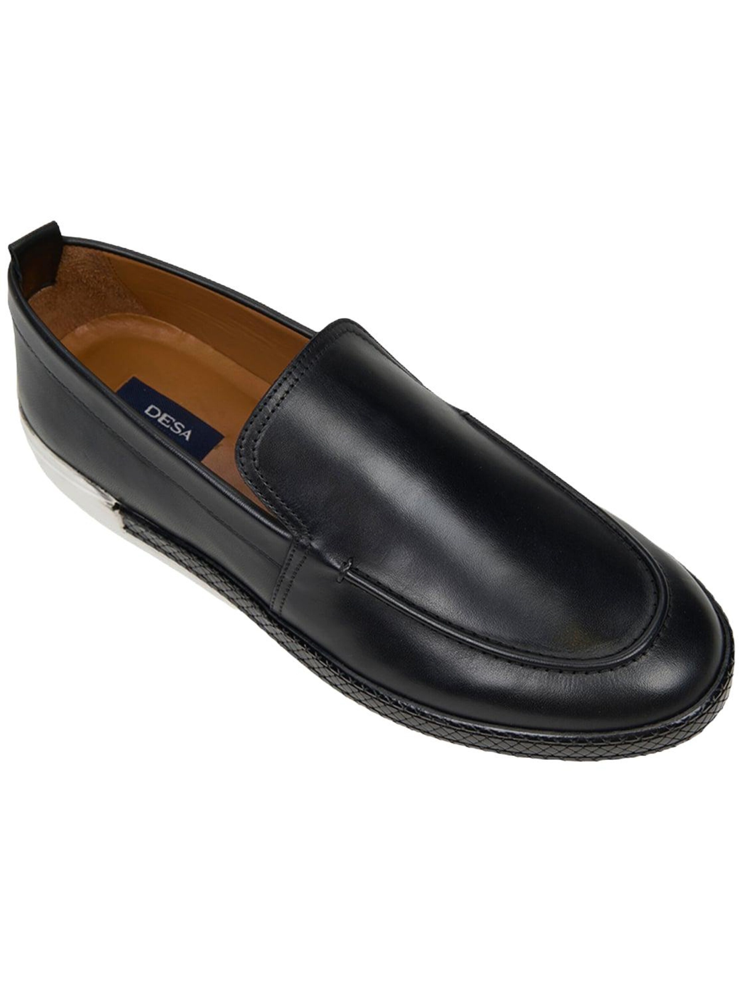 Desa - Mocasines 'Slipper' en negro