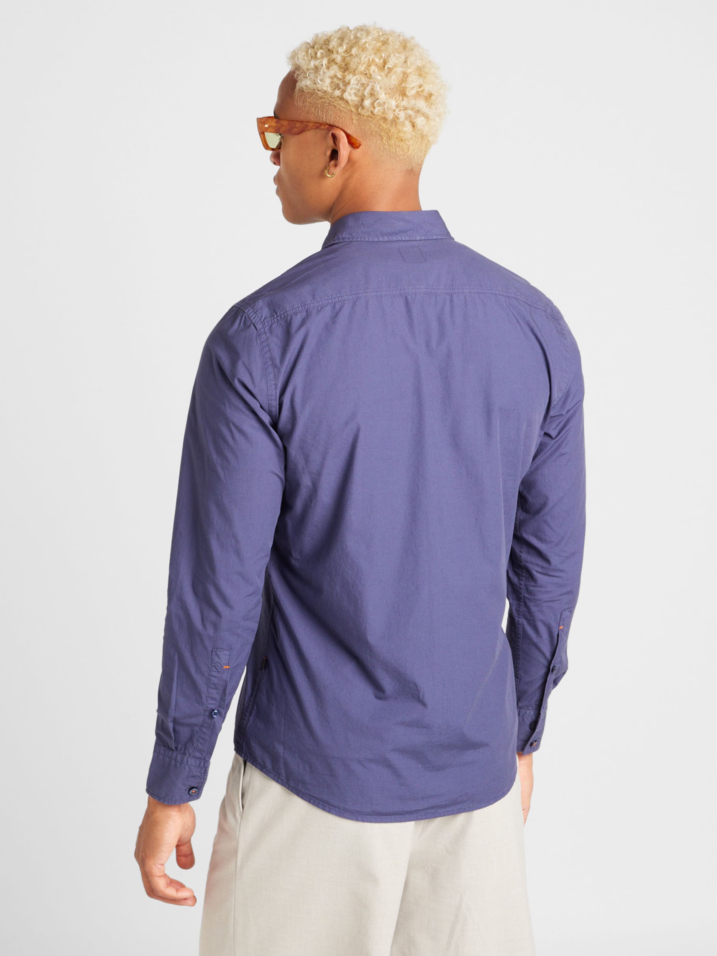BOSS Regular fit Button Up Shirt 'Relegant_6' in Dark Blue | ABOUT YOU