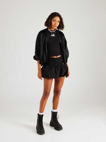 Pequs Shirt 'Paradise Beach Club' in Black