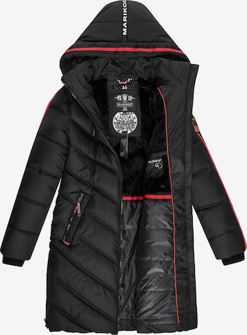 MARIKOO Winter coat 'Armasa ' in Black