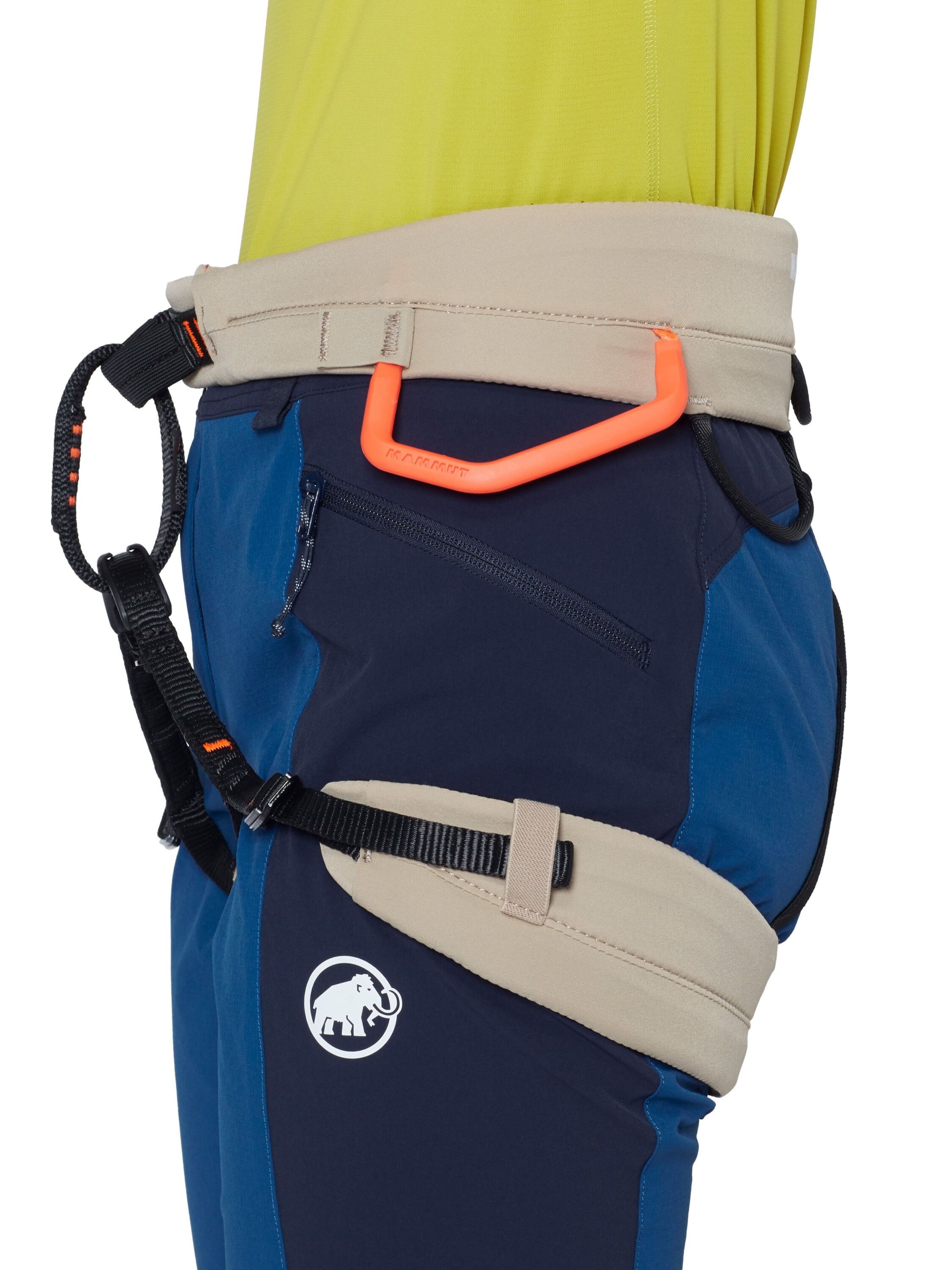 MAMMUT Slim fit Outdoor Pants in Blue
