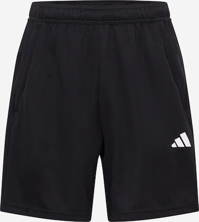 Pantaloni sport 'Train Essentials All Set' ADIDAS PERFORMANCE pe negru / alb, Vizualizare produs