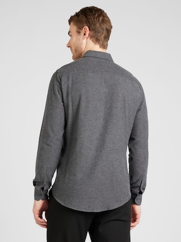 BLEND Regular Fit Skjorte i grå