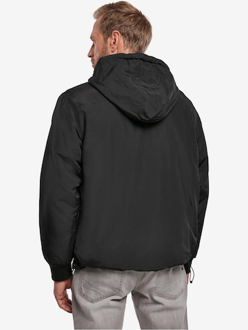 Brandit Between-Season Jacket 'Luke' in Black