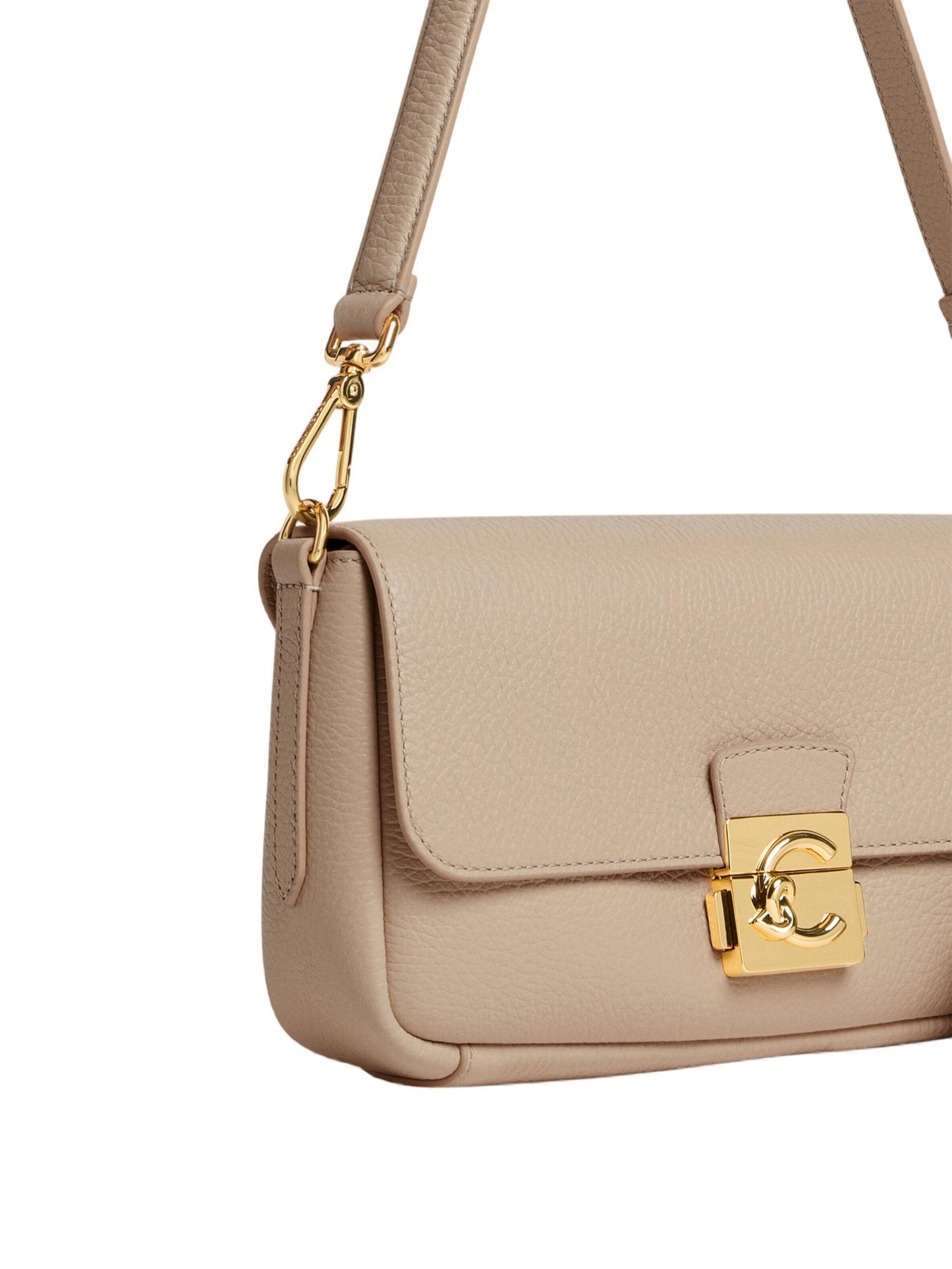 Coccinelle Handbag 'Me Lock S26 1' in Beige