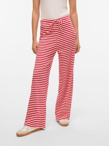 VERO MODA Wide Leg Bukser 'VMStella' i rød