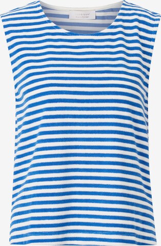 Rich & Royal Gebreide top in Blauw: voorkant