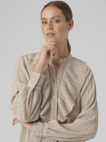 VERO MODA Bluse 'AURORA' i beige