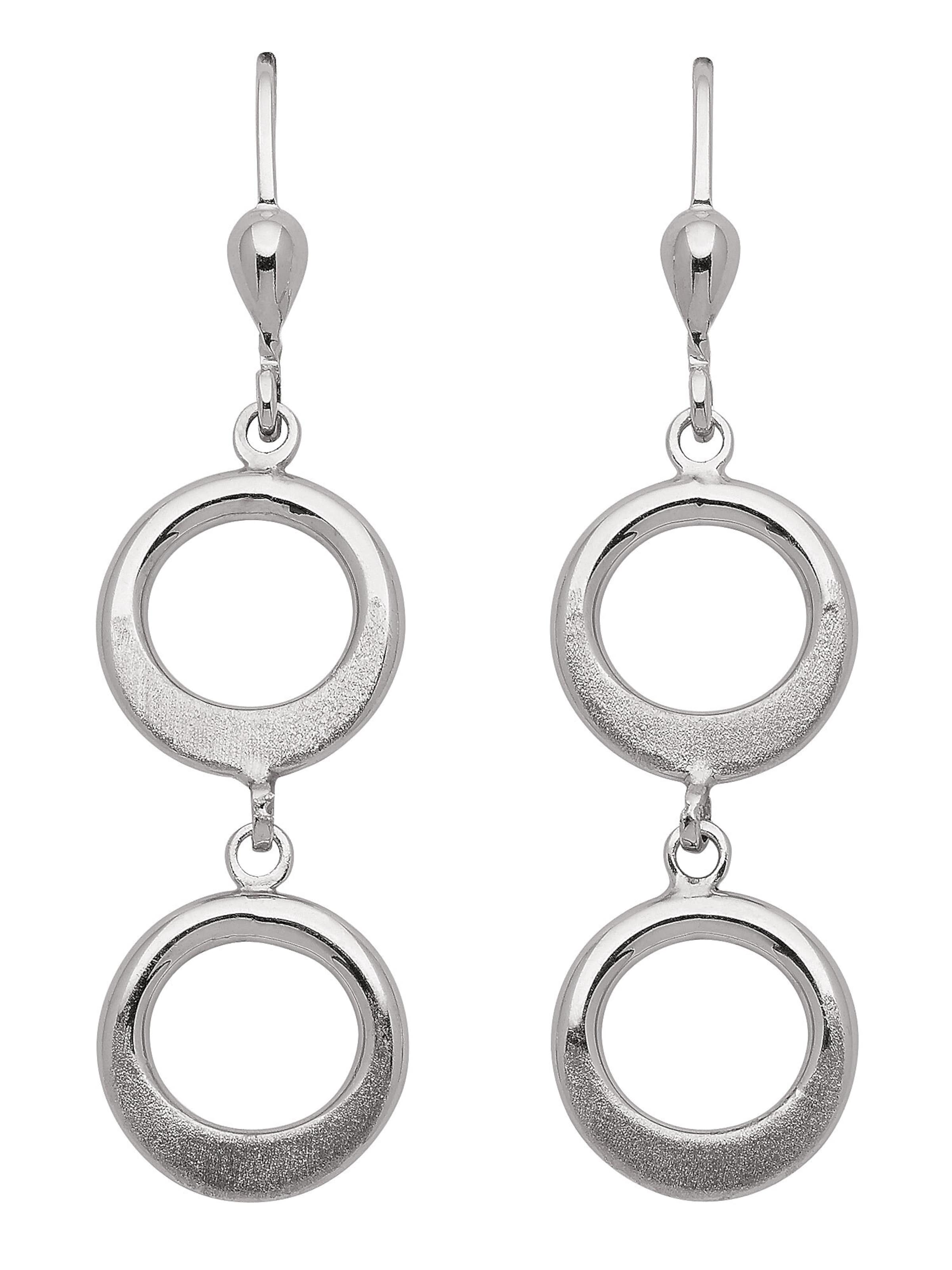 Adelia´s Ohrhänger in Silber: Vorderseite