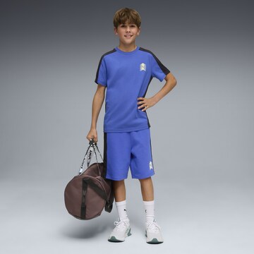 PUMA Regular Sportbroek in Blauw