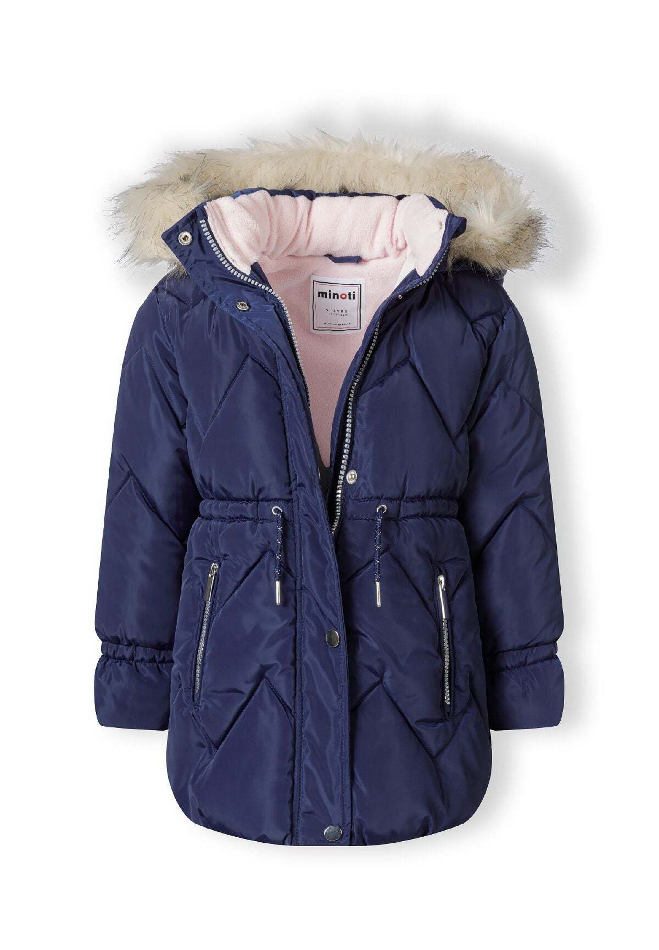 MINOTI Winterjas in Blauw: voorkant
