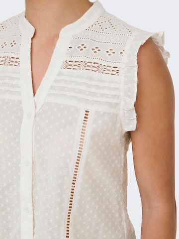 ONLY Blouse 'ONLEVELYN' in Wit