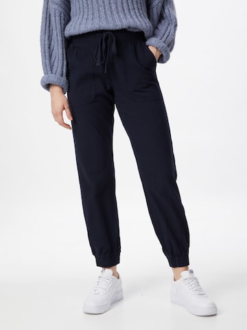 Kaffe Tapered Pants 'Naya' in Blue: front