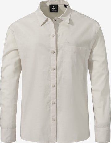 Chemisier fonctionnel ' Urban Blouse Style Chanduy WMS ' Schöffel en beige : devant