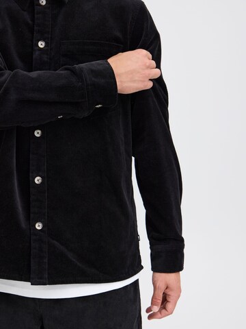 !Solid - Ajuste regular Camisa 'MEYER' en negro