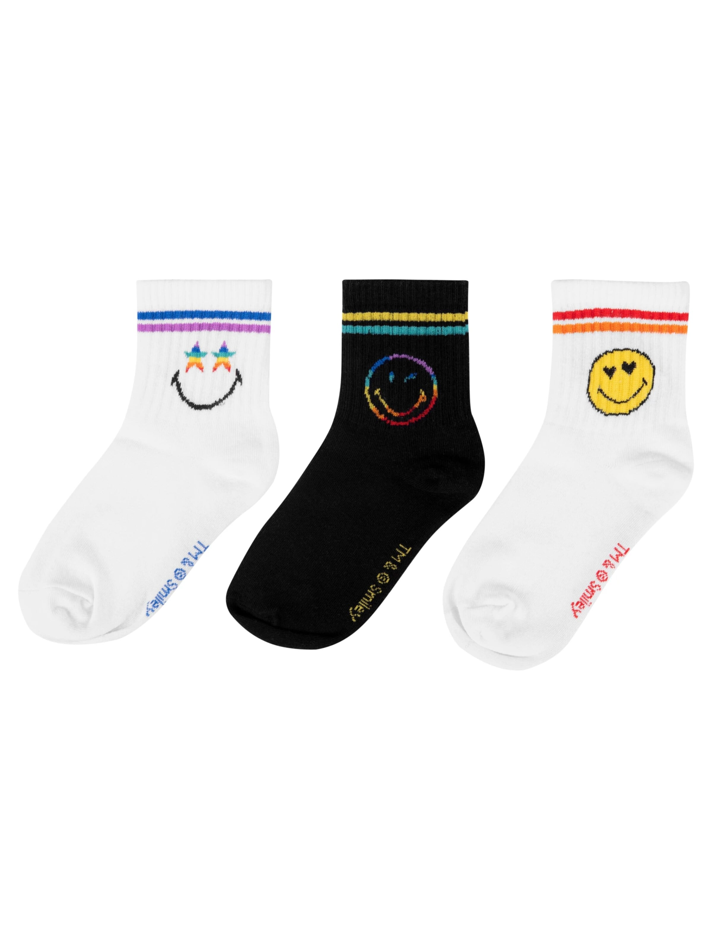 SMILEYWORLD Socks in Mixed colors: front