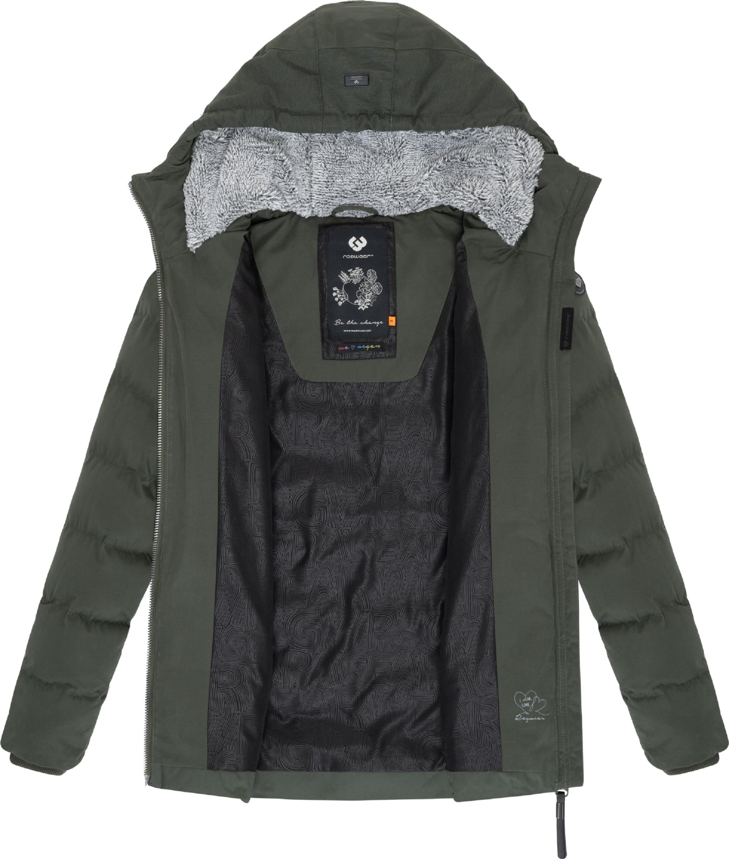 Ragwear Vinterjacka 'Quantic' i grön