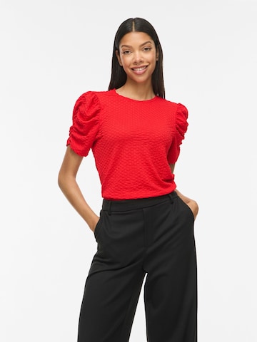 Camicia da donna 'VIAnine' di VILA in rosso: frontale