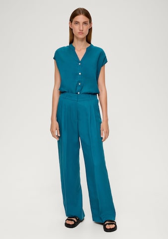 Chemisier s.Oliver BLACK LABEL en bleu