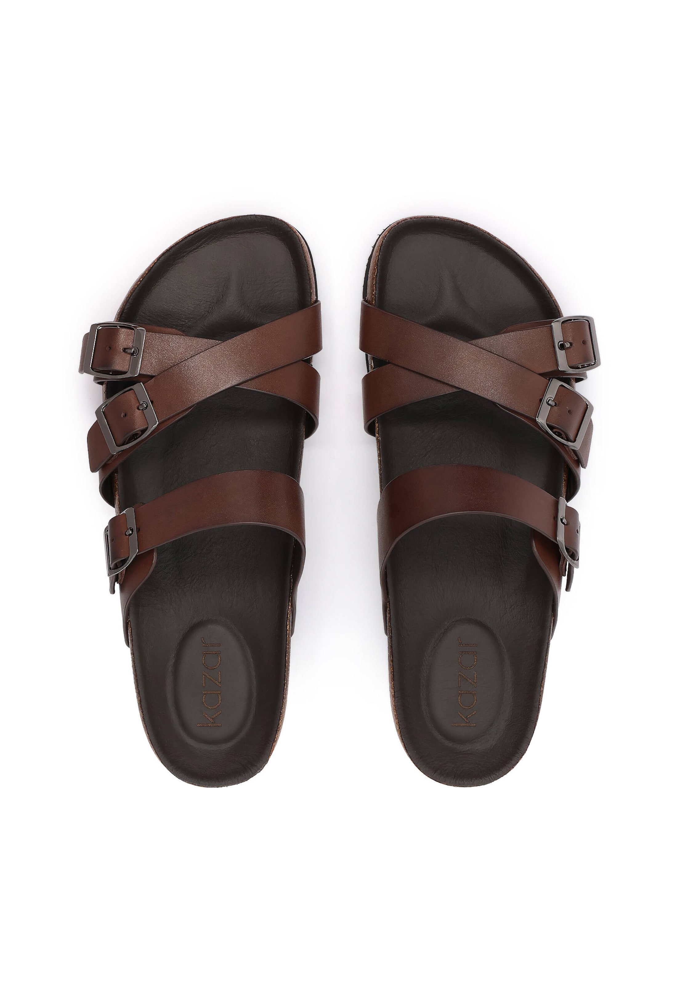 Mule Kazar en marron