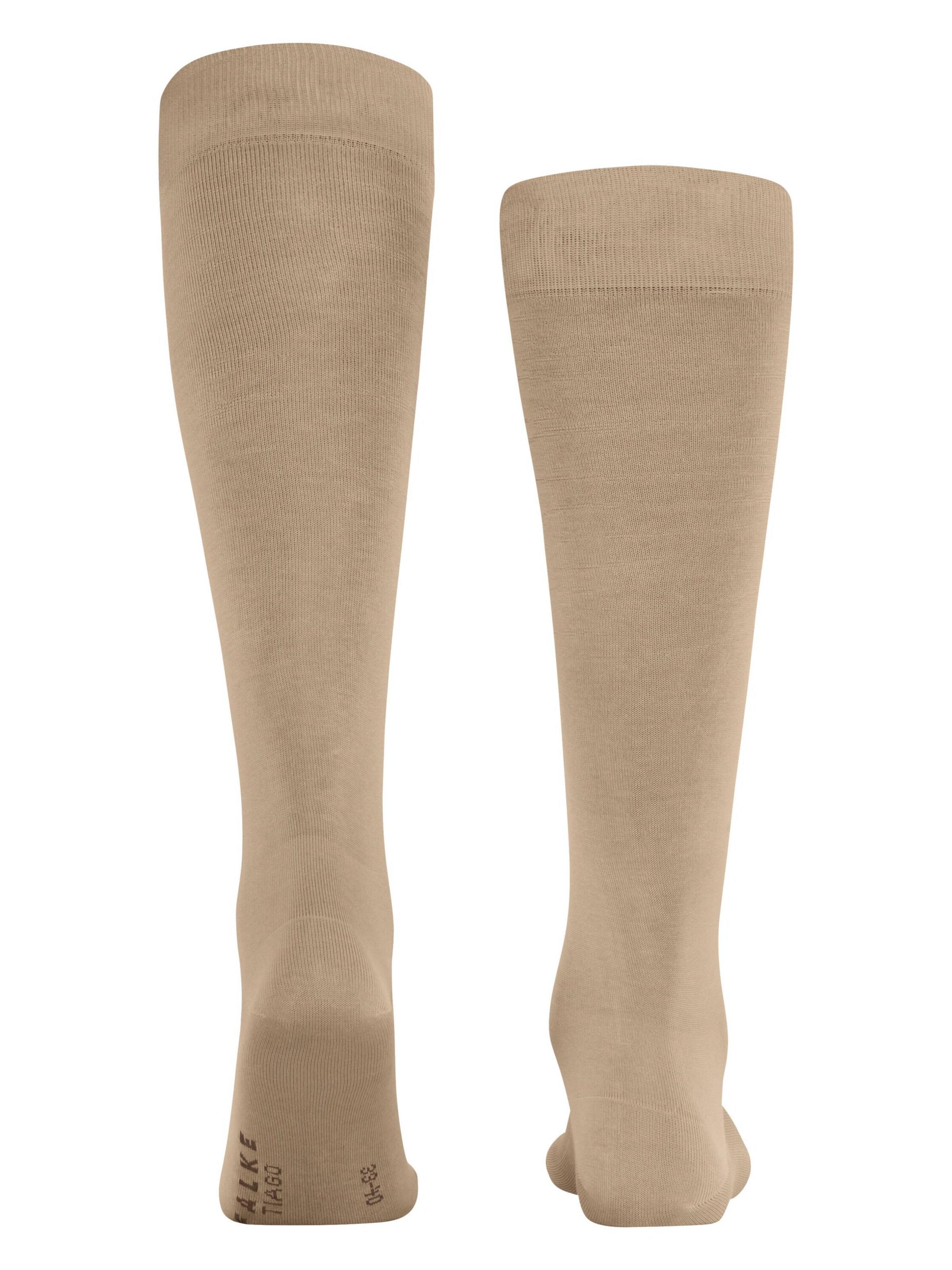 FALKE Knee High Socks 'Tiago' in Brown
