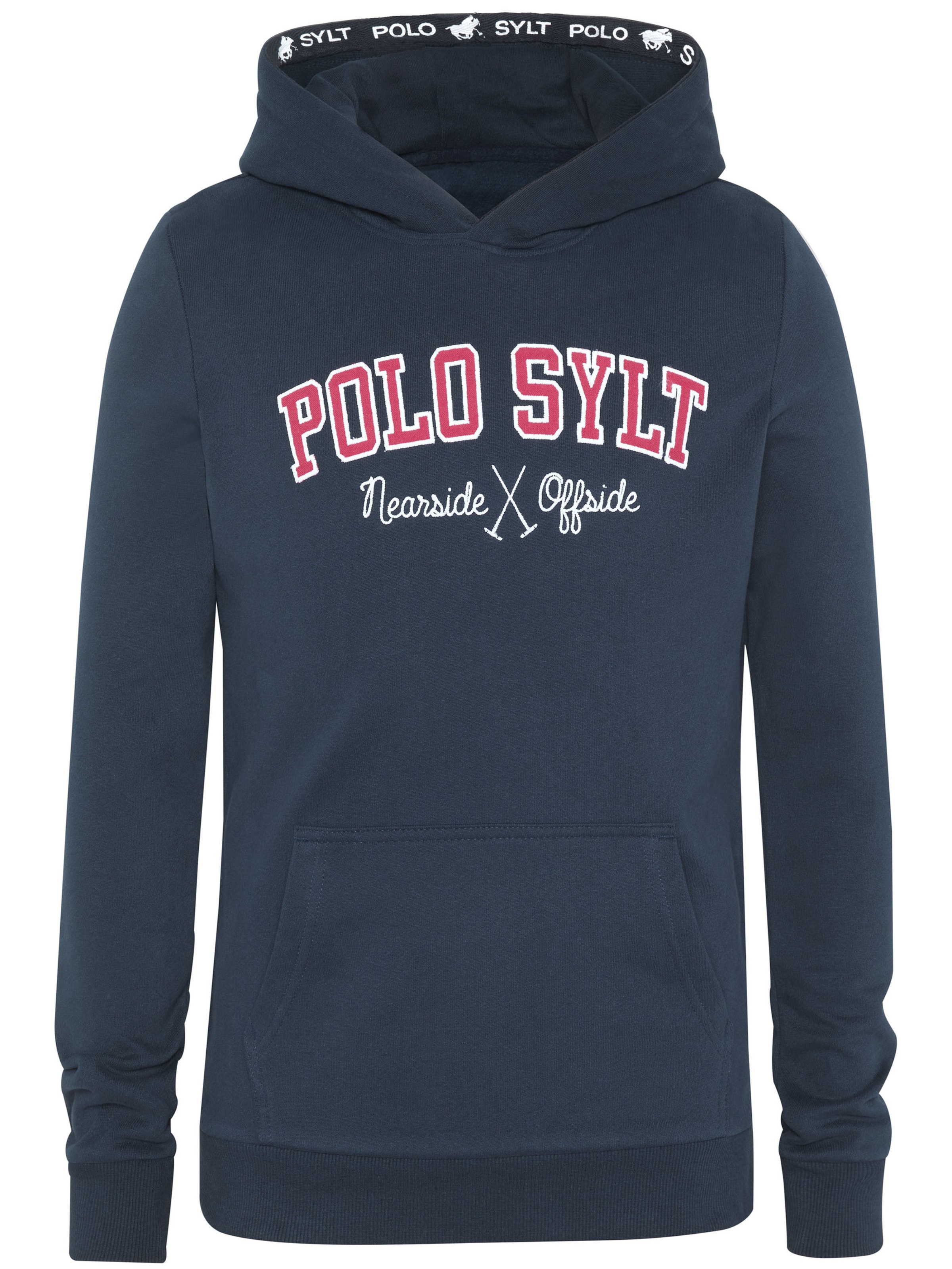 Polo Sylt Sweatshirt in Blau: Vorderseite