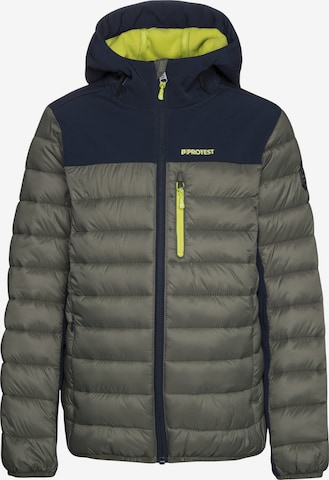 PROTEST Winterjacke 'GONZO JR' in Grün: Vorderseite