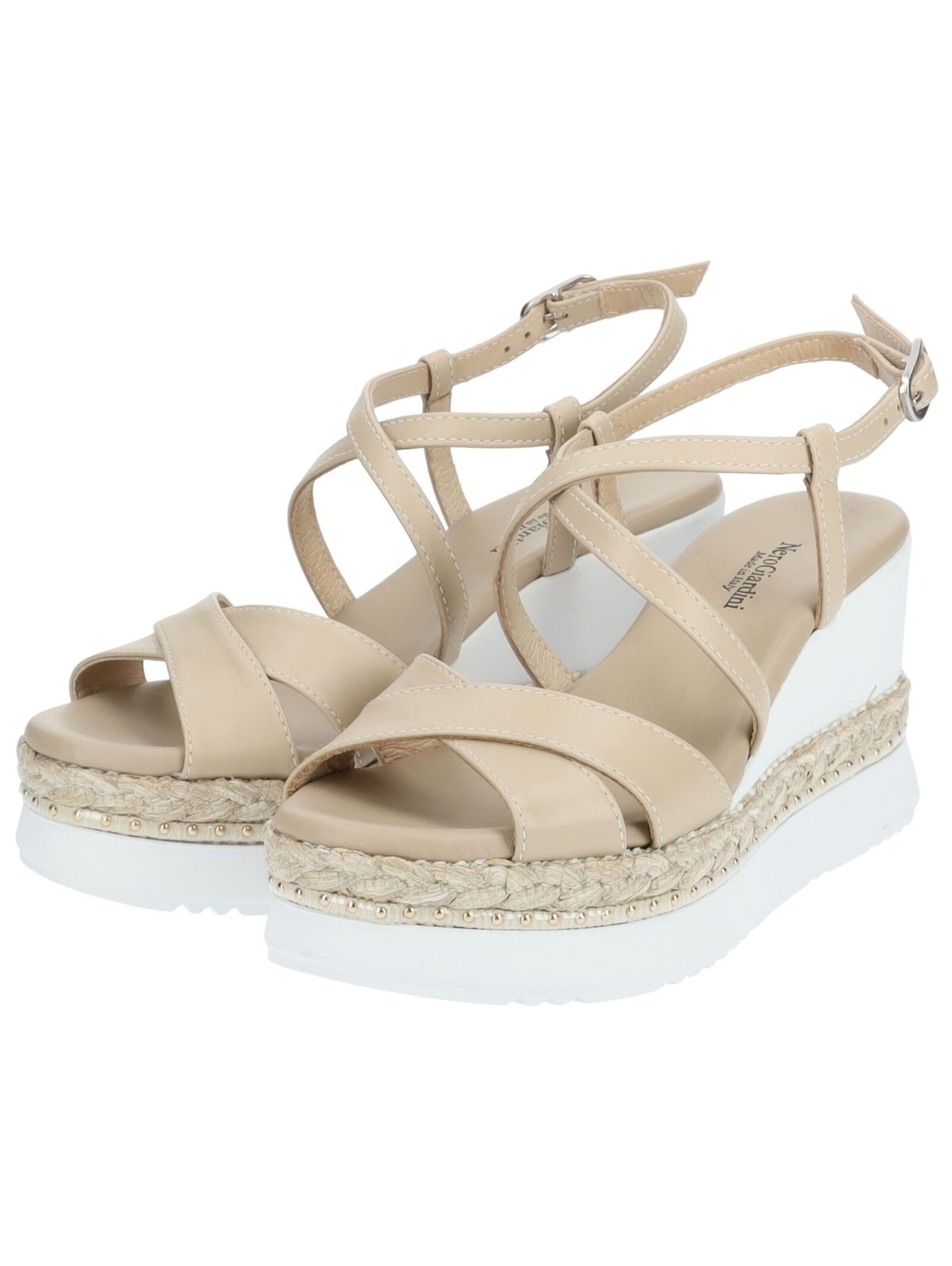Nero Giardini Strap sandal in Beige