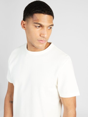 T-Shirt 'JOSEPH' SELECTED en beige
