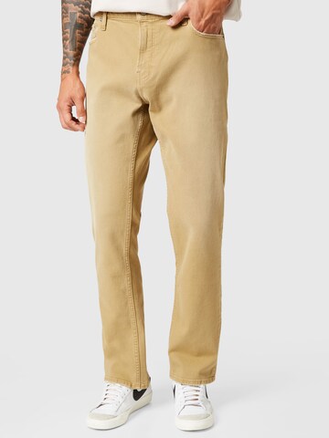 HOLLISTER Regular Jeans in Beige: front