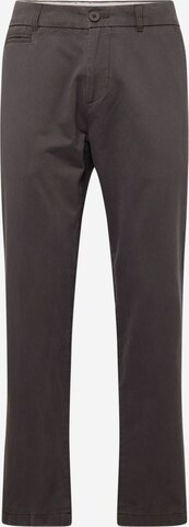 Regular Pantalon chino 'Chuk' KnowledgeCotton Apparel en gris : devant
