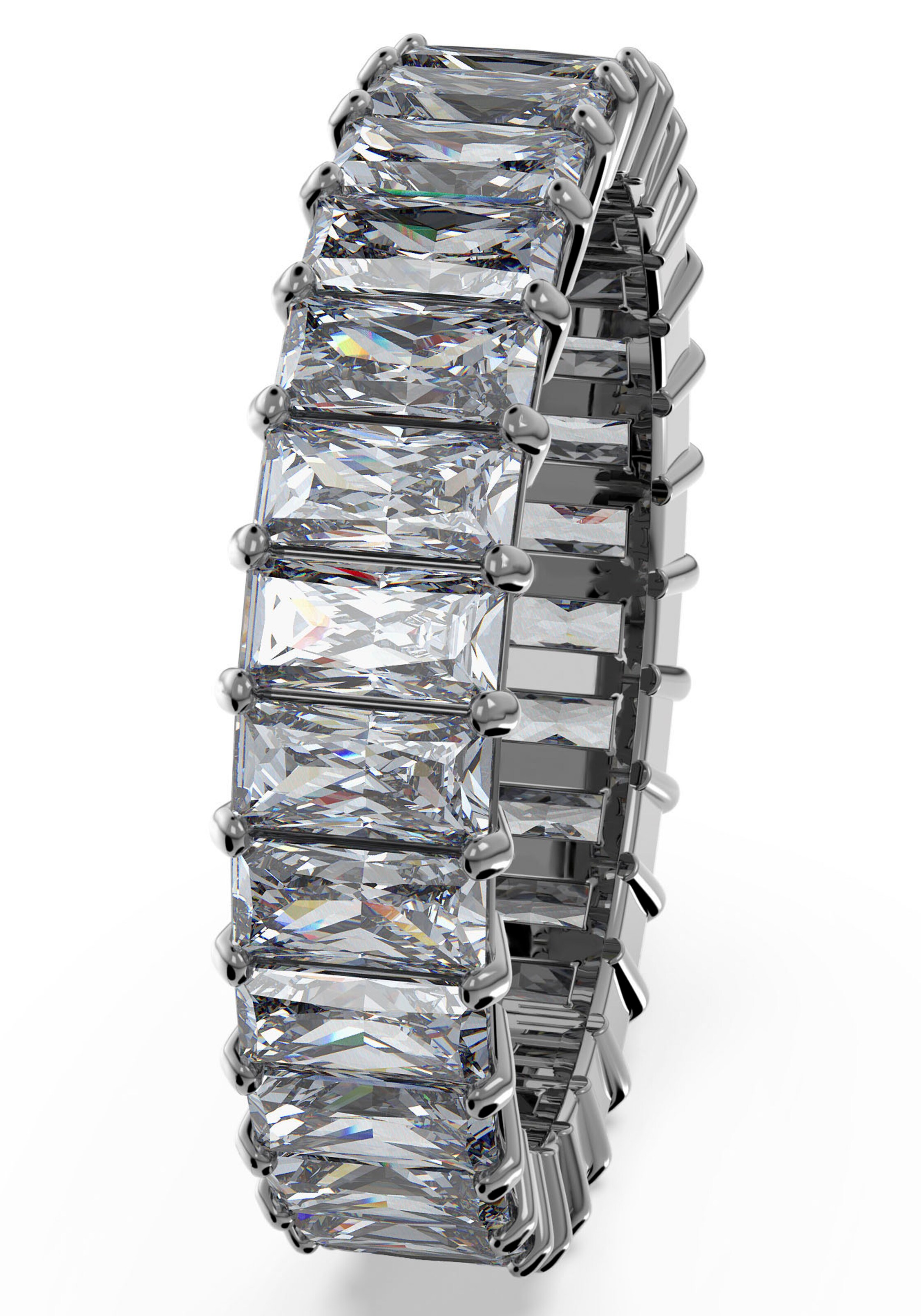 Swarovski Ring in Silber