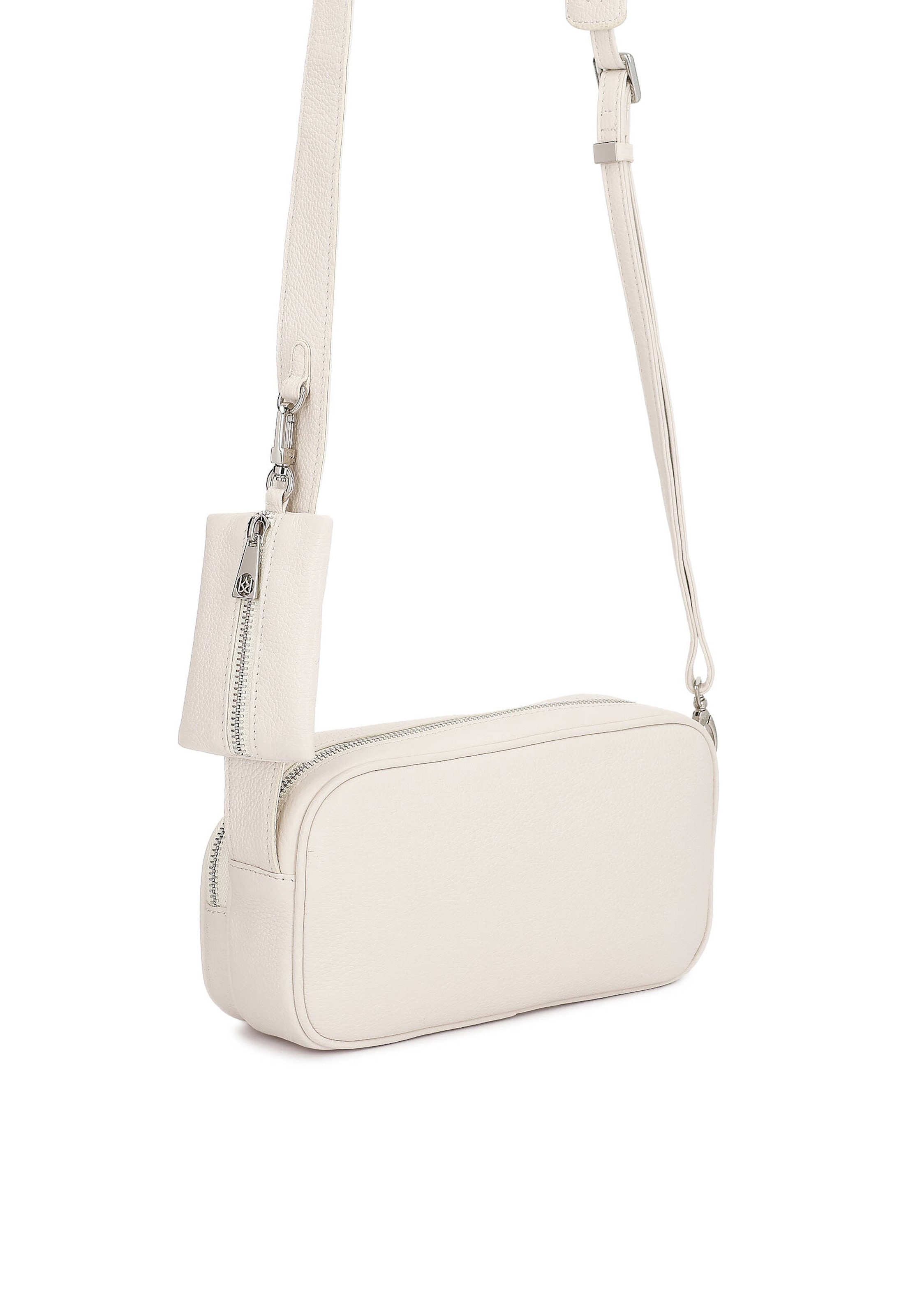 Sac à bandoulière Kazar en blanc