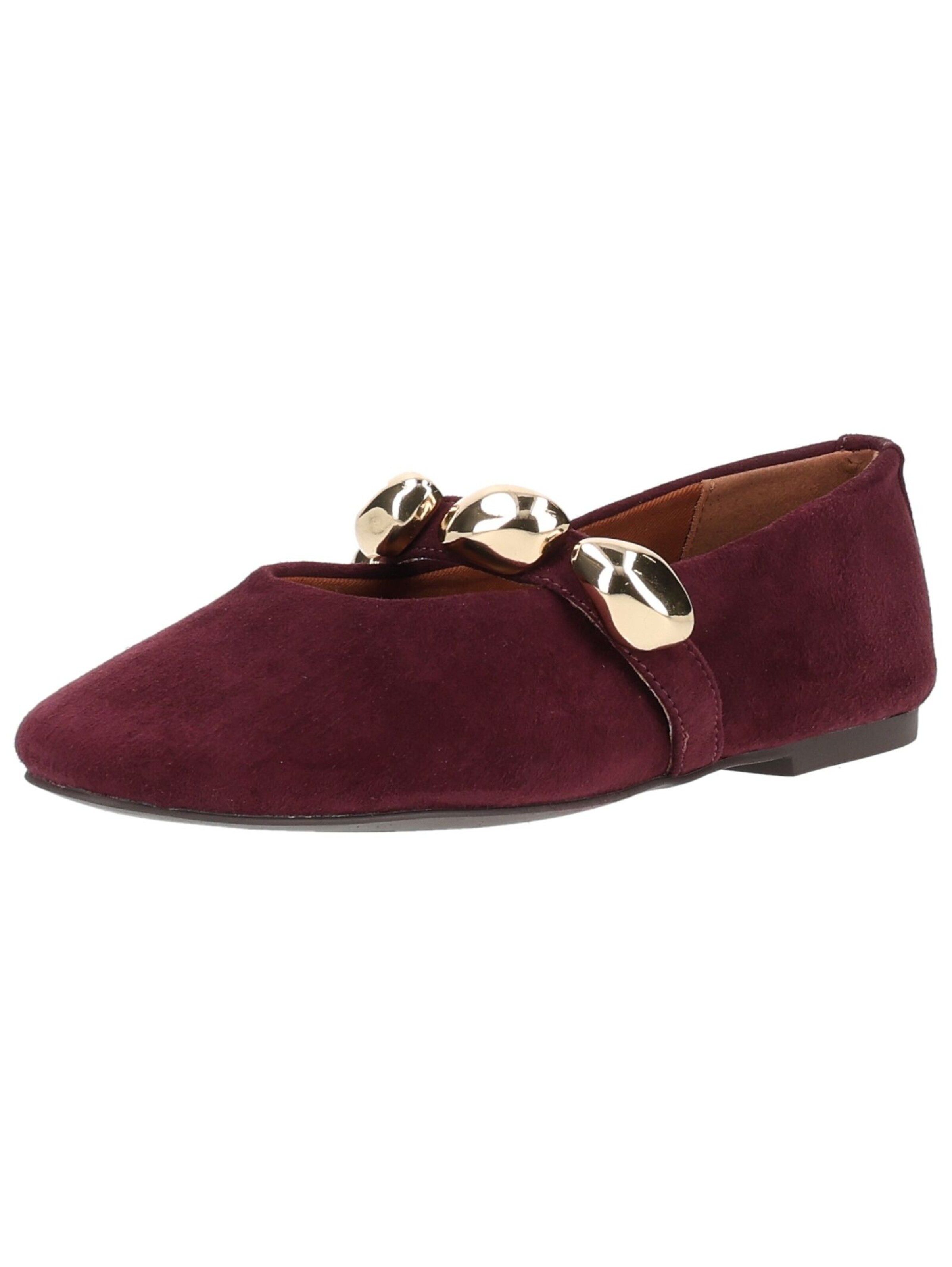 STEVE MADDEN Ballerina in 36 in dunkelrot, Produktansicht