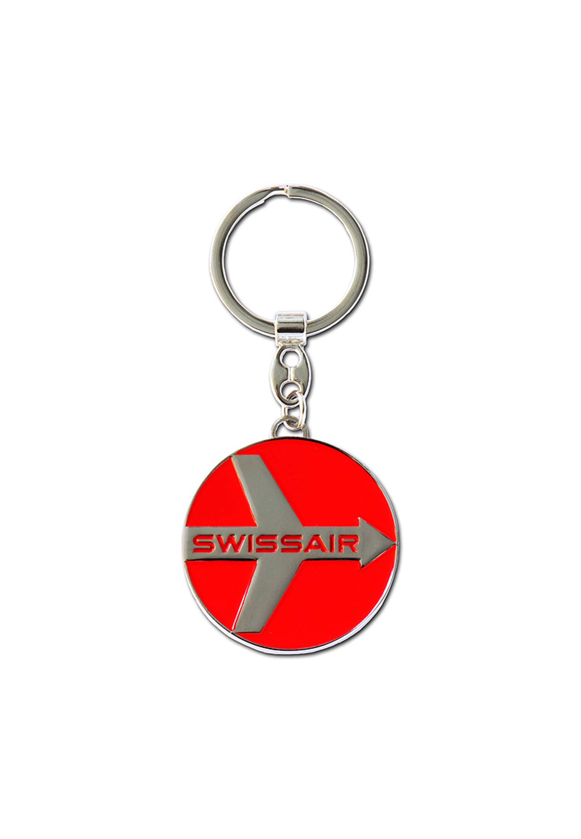 LOGOSHIRT Key Ring in Silver: front