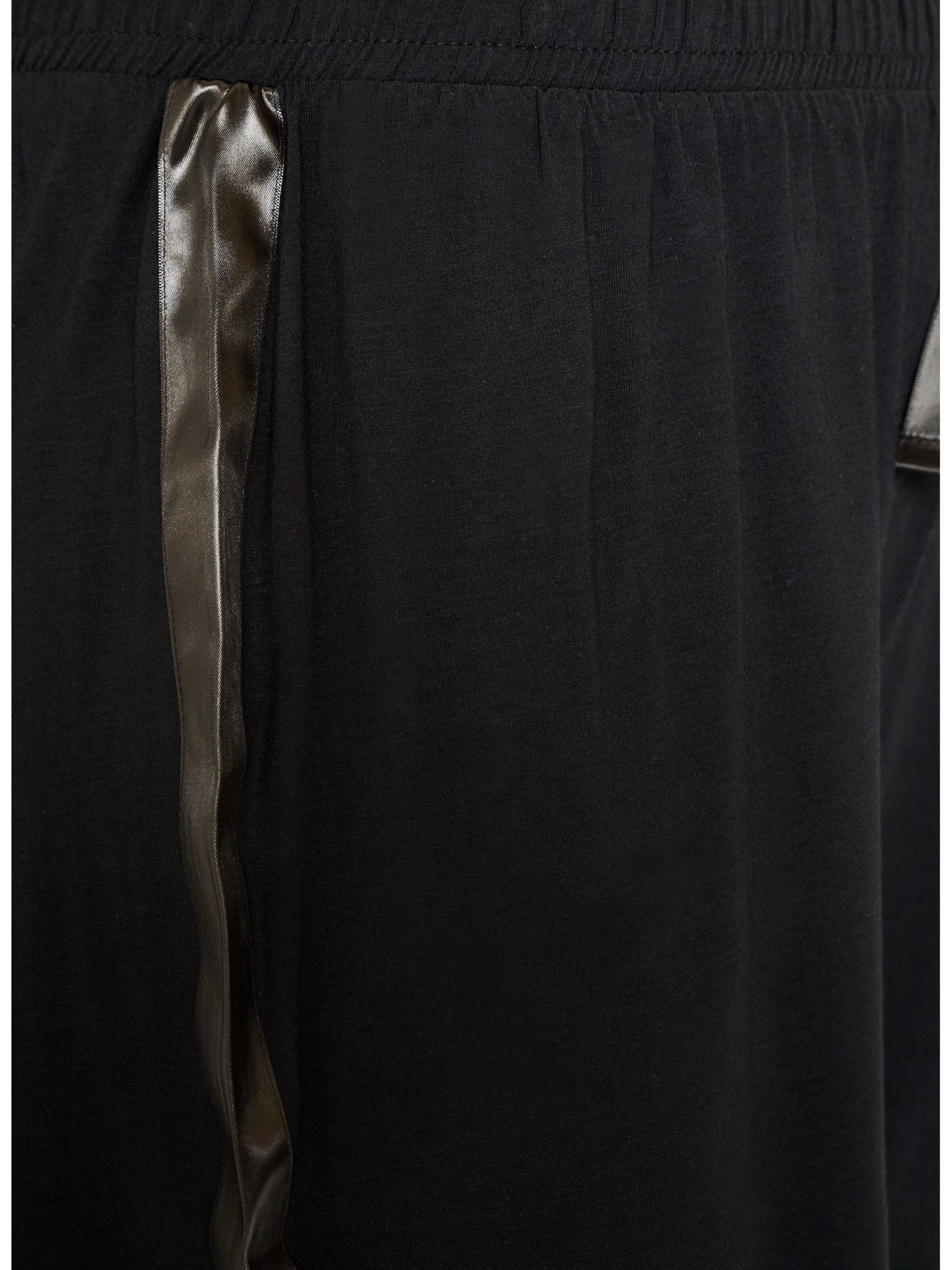 Zizzi Loosefit Kalhoty – černá
