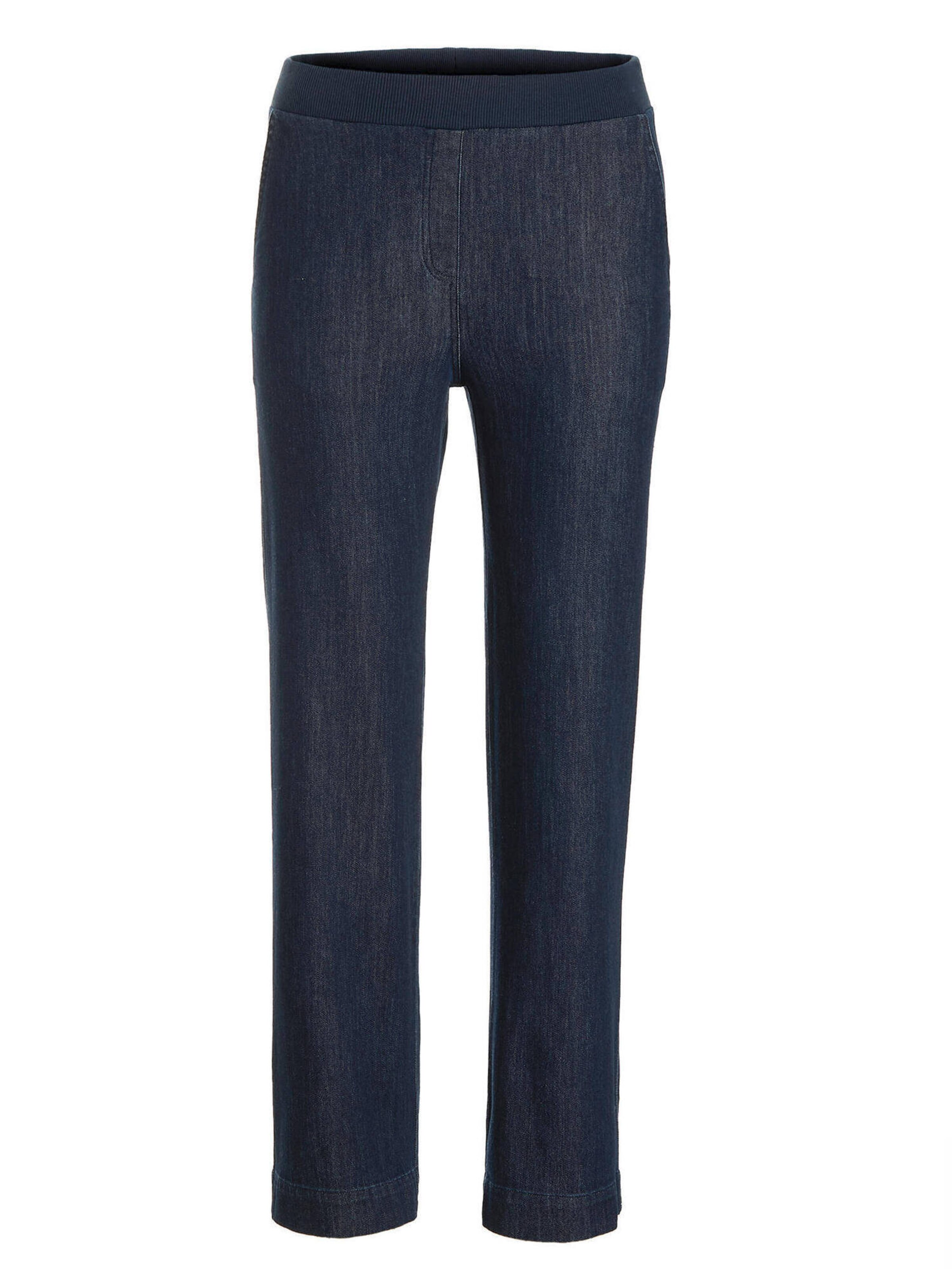 Goldner Flared Jeans 'Vera' in Blauw: voorkant