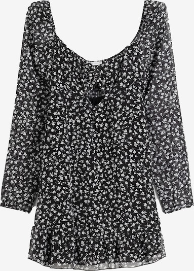 Bershka Mekko värissä musta / offwhite, Tuotenäkymä