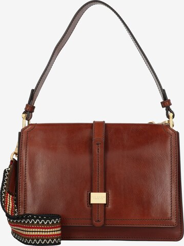 The Bridge Shoulder Bag in Brown: front