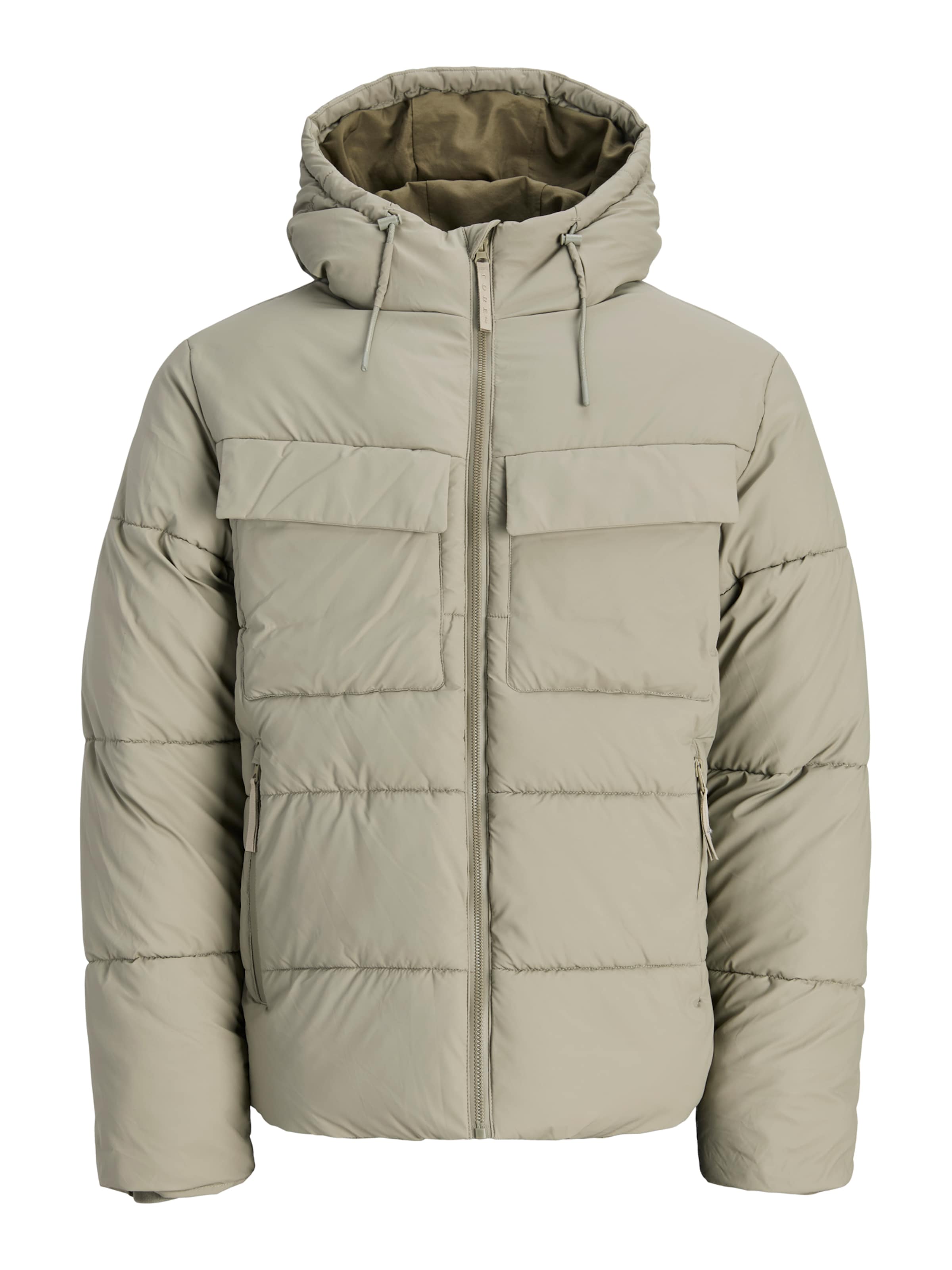 Geacă de primăvară-toamnă 'JCOFUSION' de la JACK & JONES pe maro: față