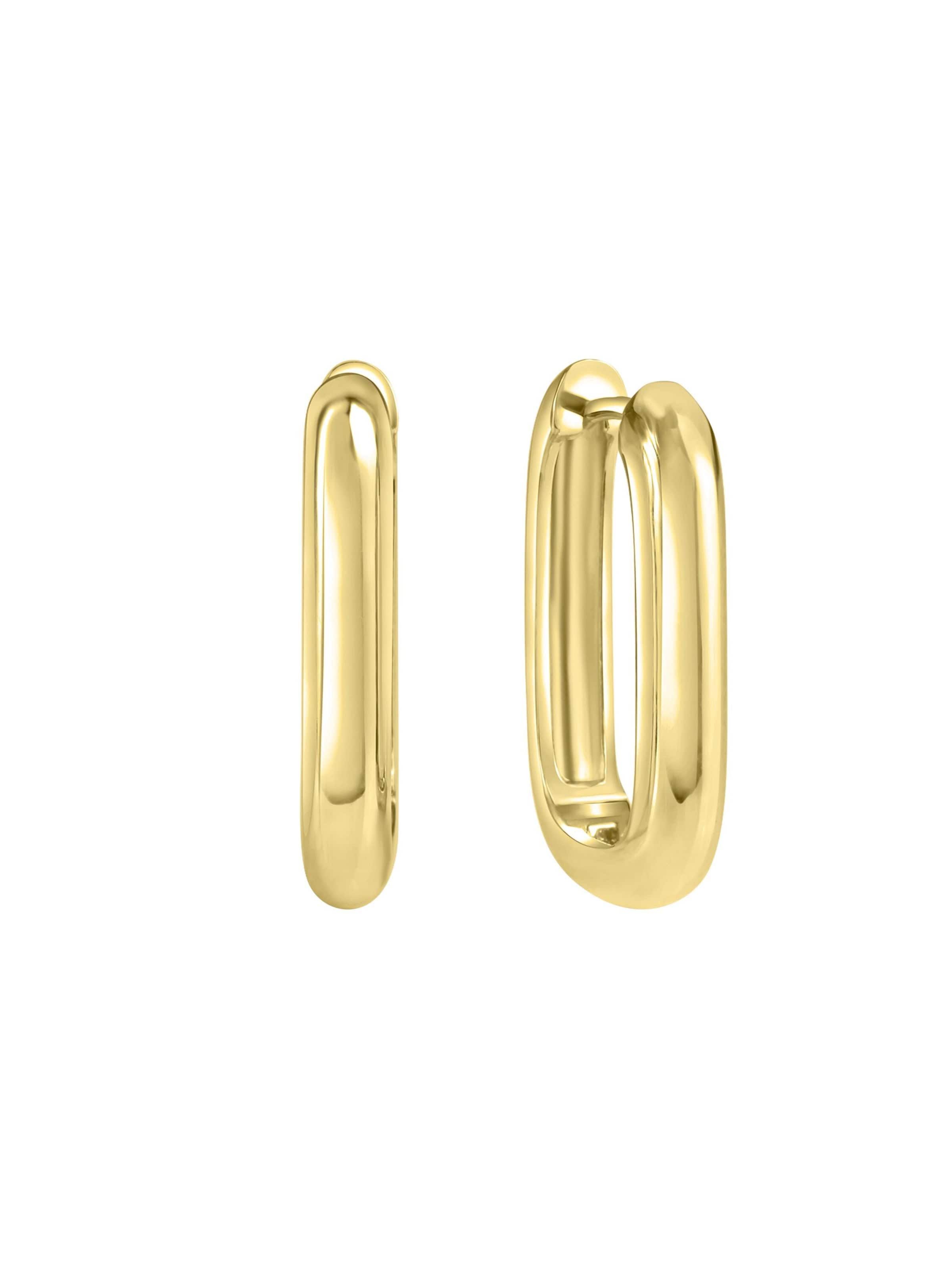 Boucles d'oreilles CELESTA en jaune : devant